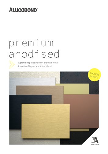 ALUCOBOND&reg; premium anodised
