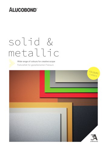 ALUCOBOND&reg; solid & metallic