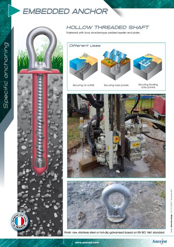 Embedded anchor