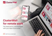 ClusterWall: The ideal tool for remote work