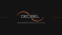 SOUNDPROOFING PRODUCTS CATALOG