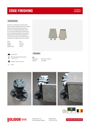 EN - datasheet - Randafwerking