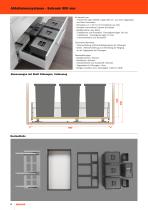 Abfalleimersysteme - Ausziehbare Elemente - 6