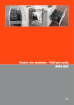 Waste bin systems - Pull-out units