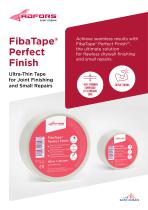 FibaTape® Perfect Finish