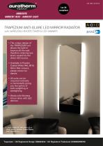 TRAPEZIUM ANTI-GLARE LED MIRROR RADIATOR