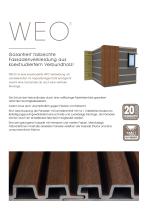 WEO® Koextrudierte WPC-Fassadenverkleidung - 2