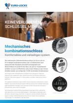 MECHANISCHES KOMBINATIONSSCHLOSS (2800 & 2810)