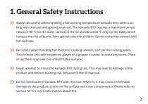 Kamado B10 User guide - 4