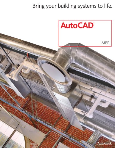 AutoCAD MEP 2013 brochure