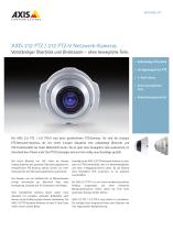 AXIS 212 PTZ/212 PTZ-V Network Cameras - 1