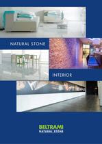 Natural stone guide for internal materials