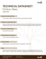 Technical datasheet - chukum base