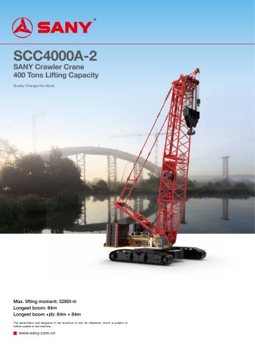 Crawler crane-SCC4000A-2