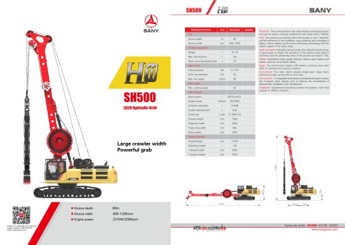 Hydraulic Grab-SH500