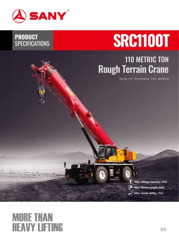 Rough-terrain Crane-SRC1100T