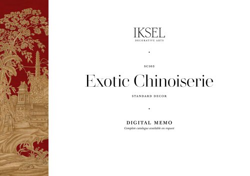 IKSEL_Standard_Decors_Digital_Memo_SC103_Exotic Chinoiserie_220511LR