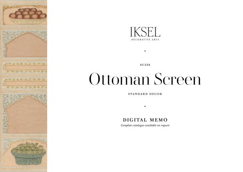SC138 Ottoman Screen
