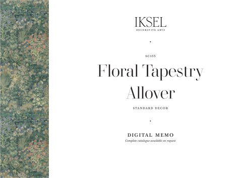 SC155 Floral Tapestry Allover