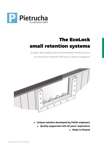 The EcoLock small retention systems