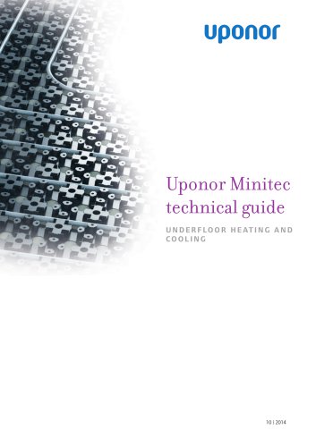 Uponor Minitec technical guide