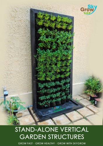 Stand-alone Vertical Garden Structures