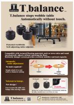 T.balance   An automatic table leg adjuster