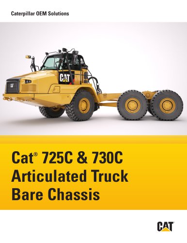 725C & 730C Articulated Truck Bare Chassis