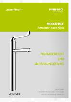 MODULMIX® - Armaturen nach Mass für den Gesundheitsbereich