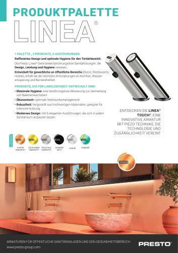 Produktpalette LINEA®