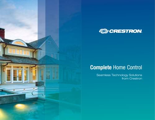 CRESTON COMPLETE HOME CONTROL 2009