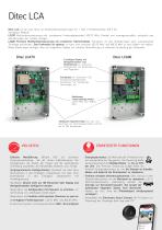 Ditec LCAMultifunktionsteuerungen für 1 oder 2 Drehtorantriebe 230 V ACDEVIELSEITIGINNOVATIVUNIVERSELL EINSETZBAR - 2