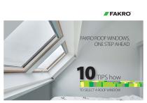 FAKRO 10 TIPS HOW TO SELECT A ROOF WINDOWS