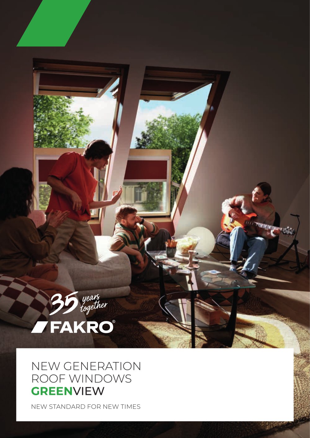 FAKRO NEW GENERATION ROOF WINDOWS GREENVIEW  - FAKRO