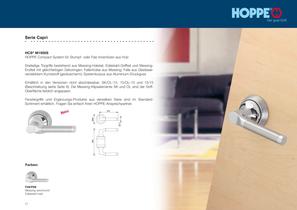 HCS® - das HOPPE Compact System - 17