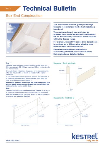 Box End Construction