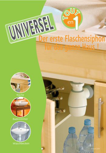 Der erste Flaschensiphon für das ganze Haus !