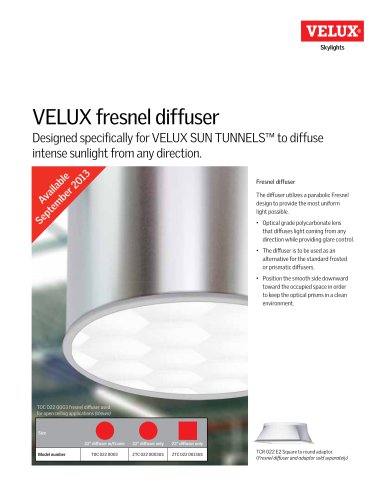 VELUX fresnel diffuser