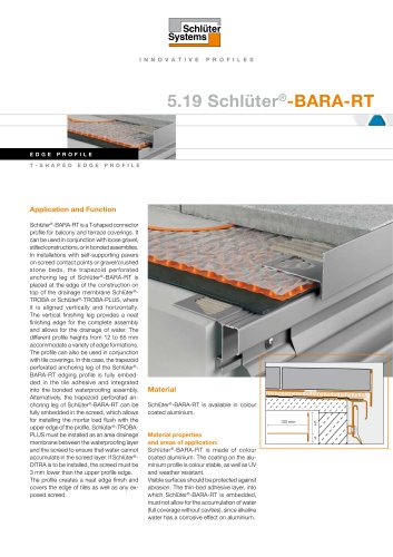 5.19 Schlüter® -BARA-RT