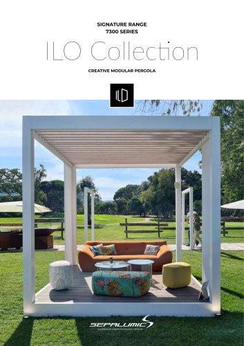 SIGNATURE RANGE 7300 SERIES - ILO Collection - CREATIVE MODULAR PERGOLA