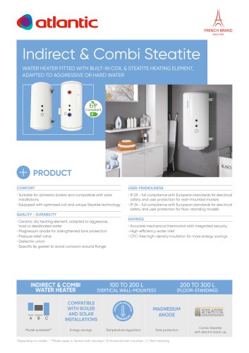 Indirect & Combi Steatite