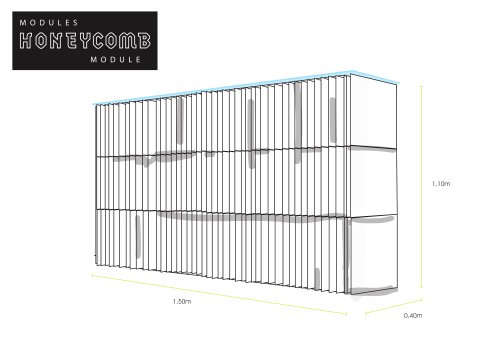 Bar Honeycomb Modules