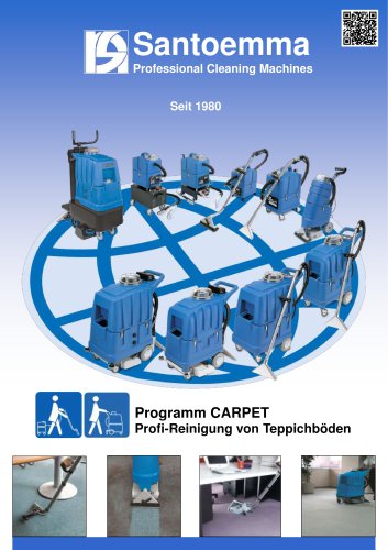 Programm CARPET- Profi-Reiningung von Teppichboden