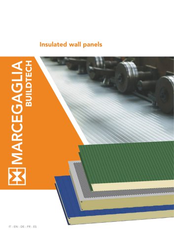 Insulated wall panels