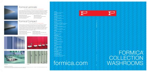 Formica® Collection Washrooms