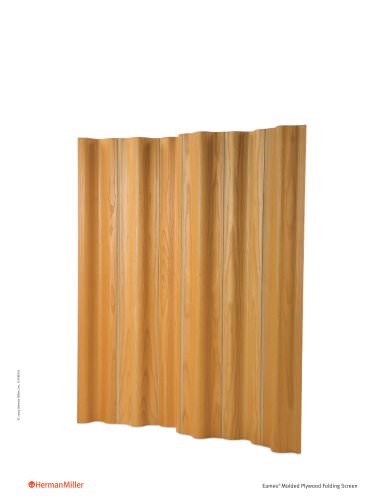 Eames Molded Plywood Folding Screen Product Sheet