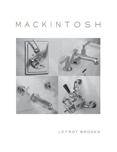 Mackintosh Specification Catalogue