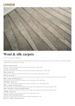 Wool & silk carpets