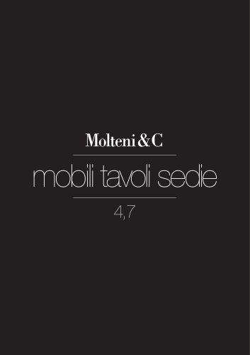 Mobili Tavoli Sedie 4,7 (single units, tables, chairs)