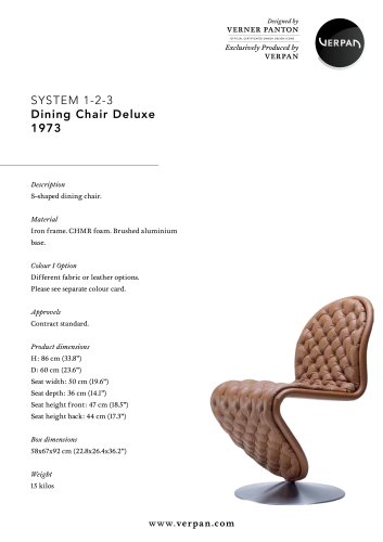 SYSTEM1-2-3-DINING CHAIR DELUXE